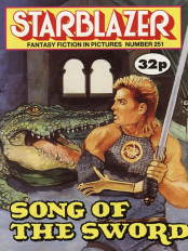 Starblazer 251 song of the sword